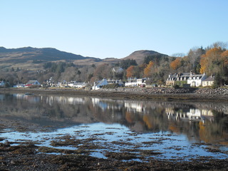 Houses along Main Street, Lochcarron